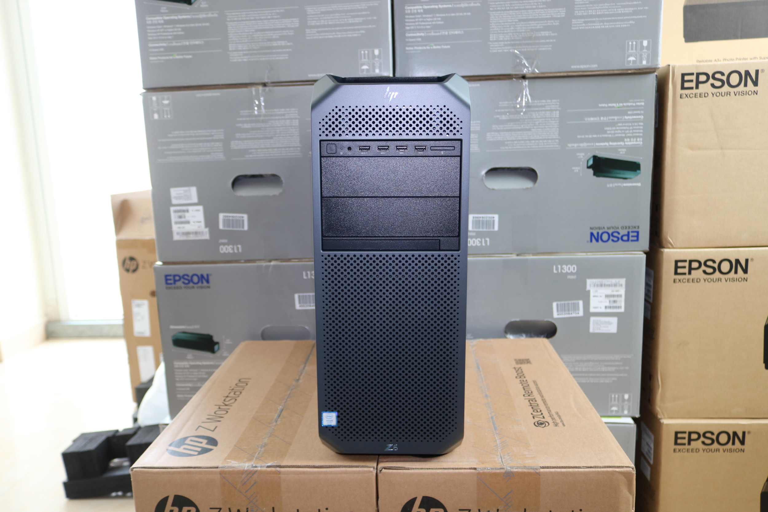 Hình ảnh chi tiết Workstation HP Z6 G4 tower Xeon Silver 4210/ 16GB DDR4/ 256GB SSD/Linux - 4HJ64AV - Ảnh số 2