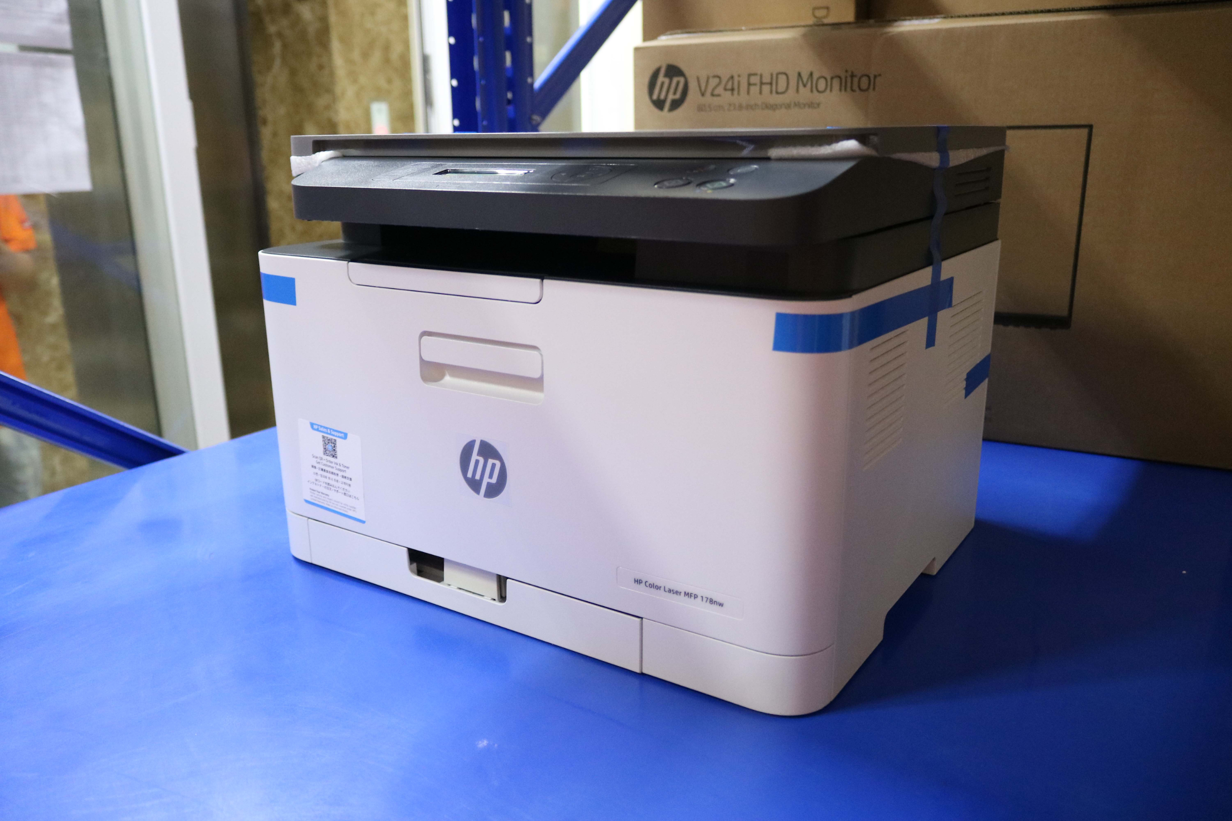 Máy in laser màu đa năng HP Color LaserJet MFP 178NW 4ZB96A