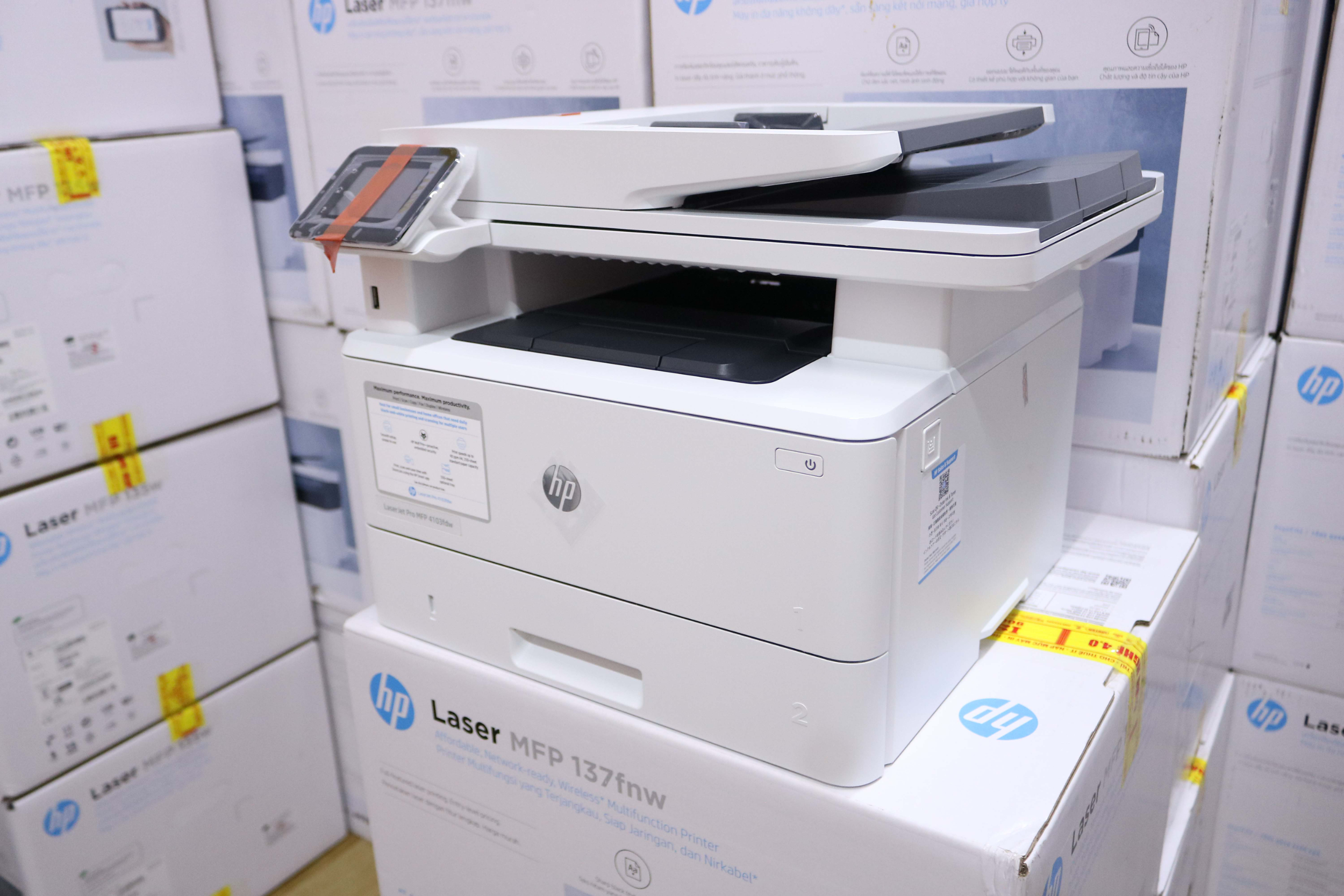 Hình ảnh chi tiết Máy in laser đa năng HP LaserJet Pro MFP 4103fdw (2Z629A) - Ảnh số 3