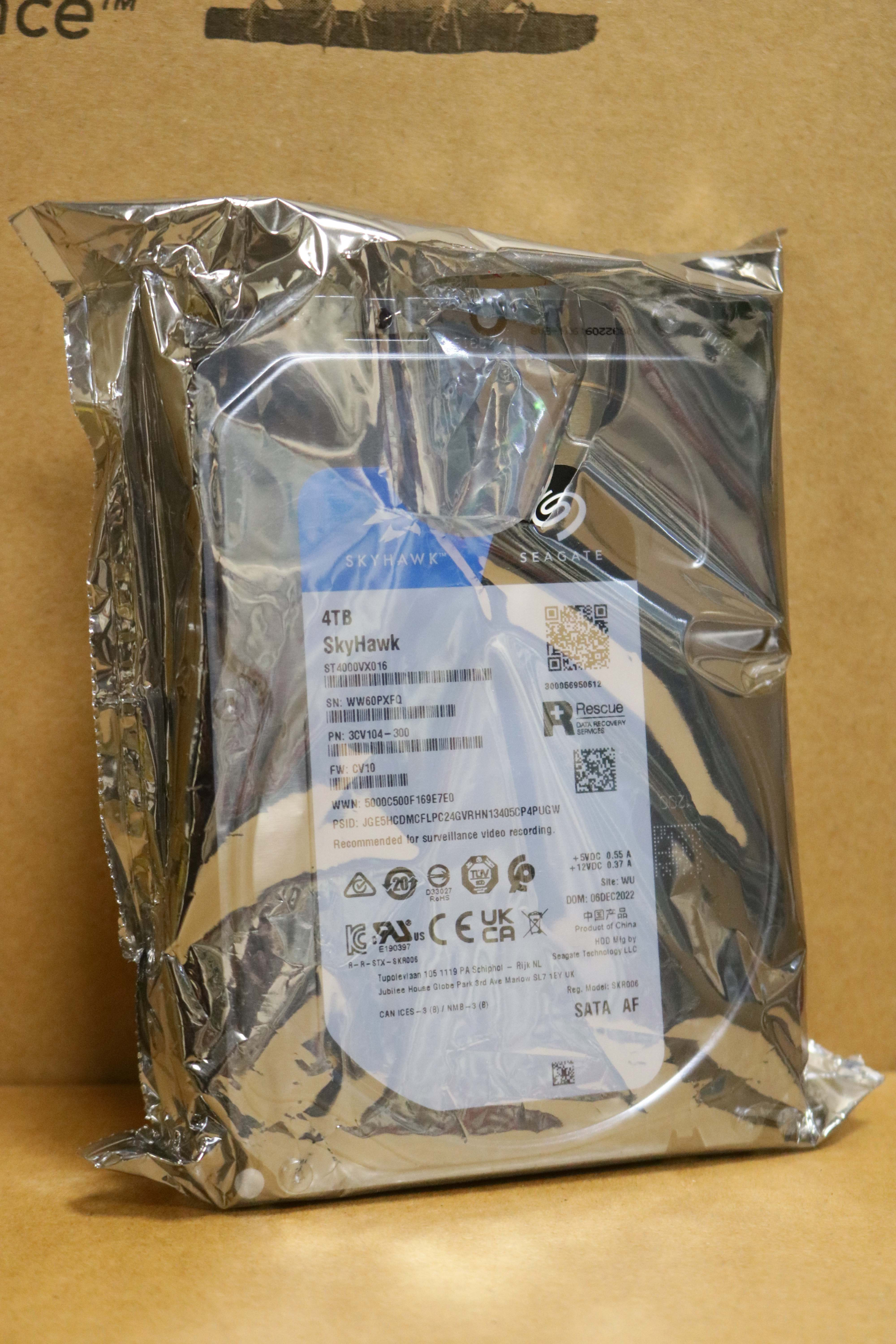 Hình ảnh chi tiết HDD Seagate SkyHawk 4TB SATA3 - Chuyên dụng Camera - Ảnh số 2