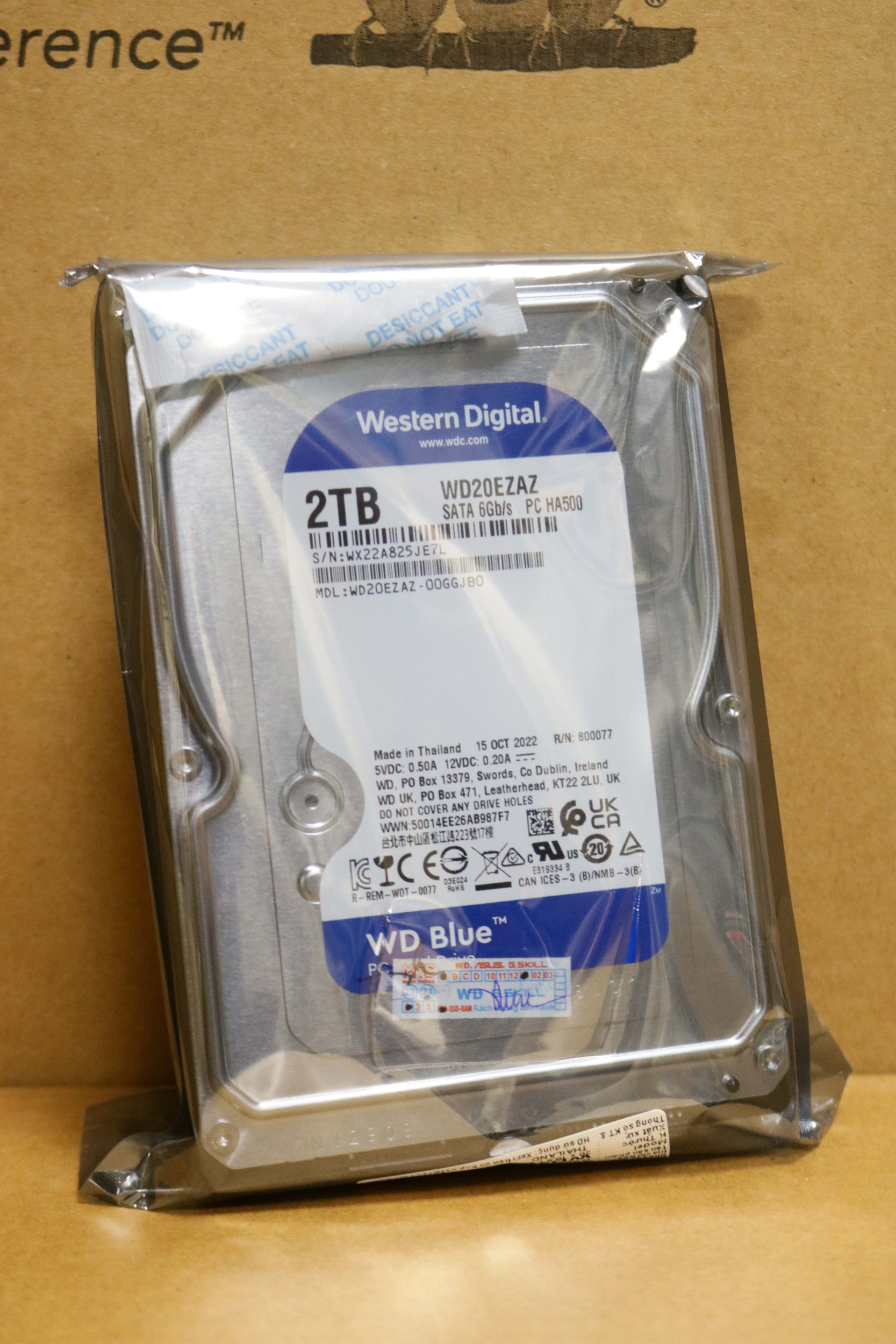 Hình ảnh chi tiết HDD WD Blue 2TB SATA3 3.5 inch 7200 RPM - Ảnh số 2