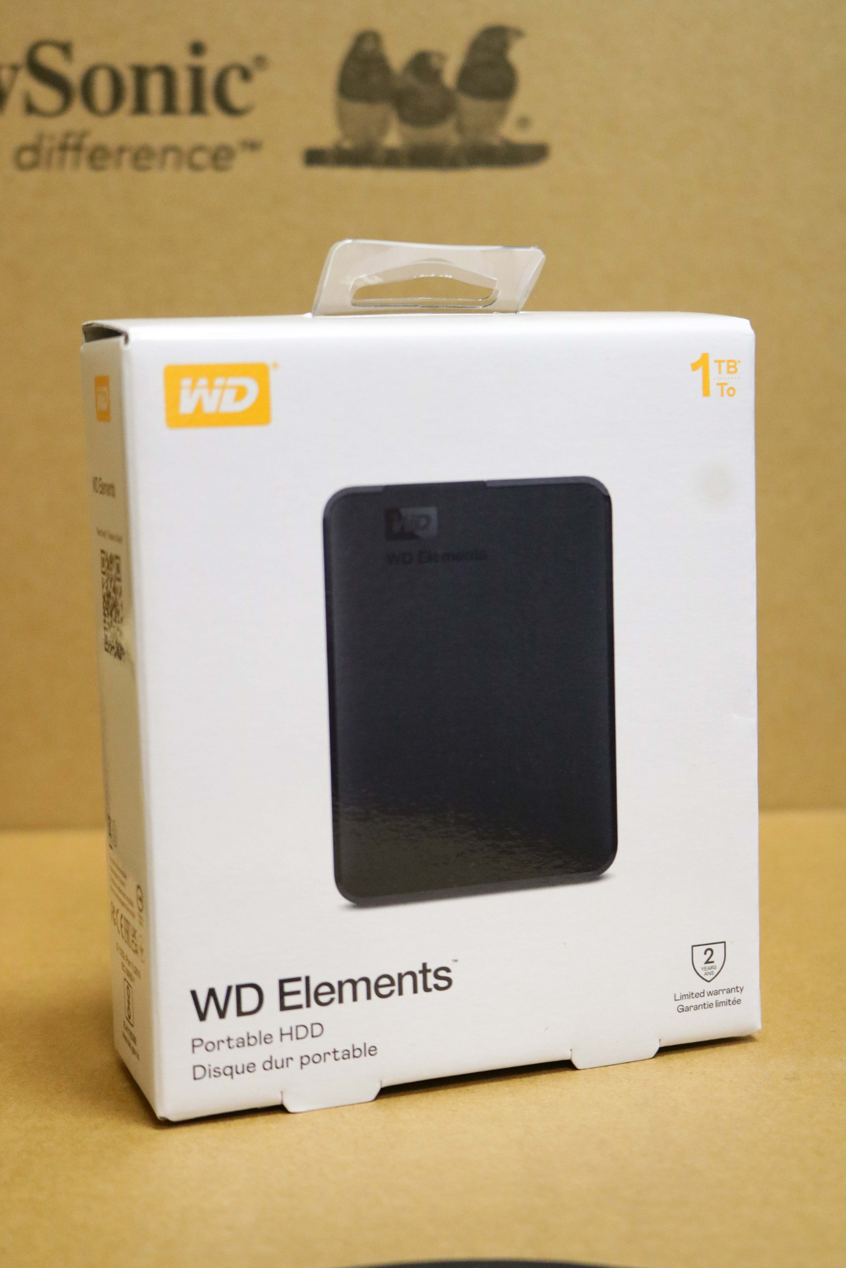 Hình ảnh chi tiết Ổ cứng Western 1TB Elements Portable WDBUZG0010BBK - Ảnh số 2