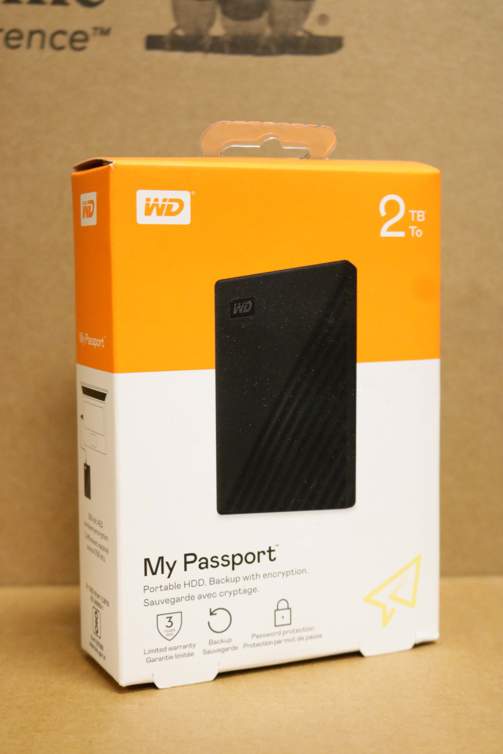 Hình ảnh chi tiết HDD di động WD My Passport 2TB USB 3.2 - Ảnh số 2