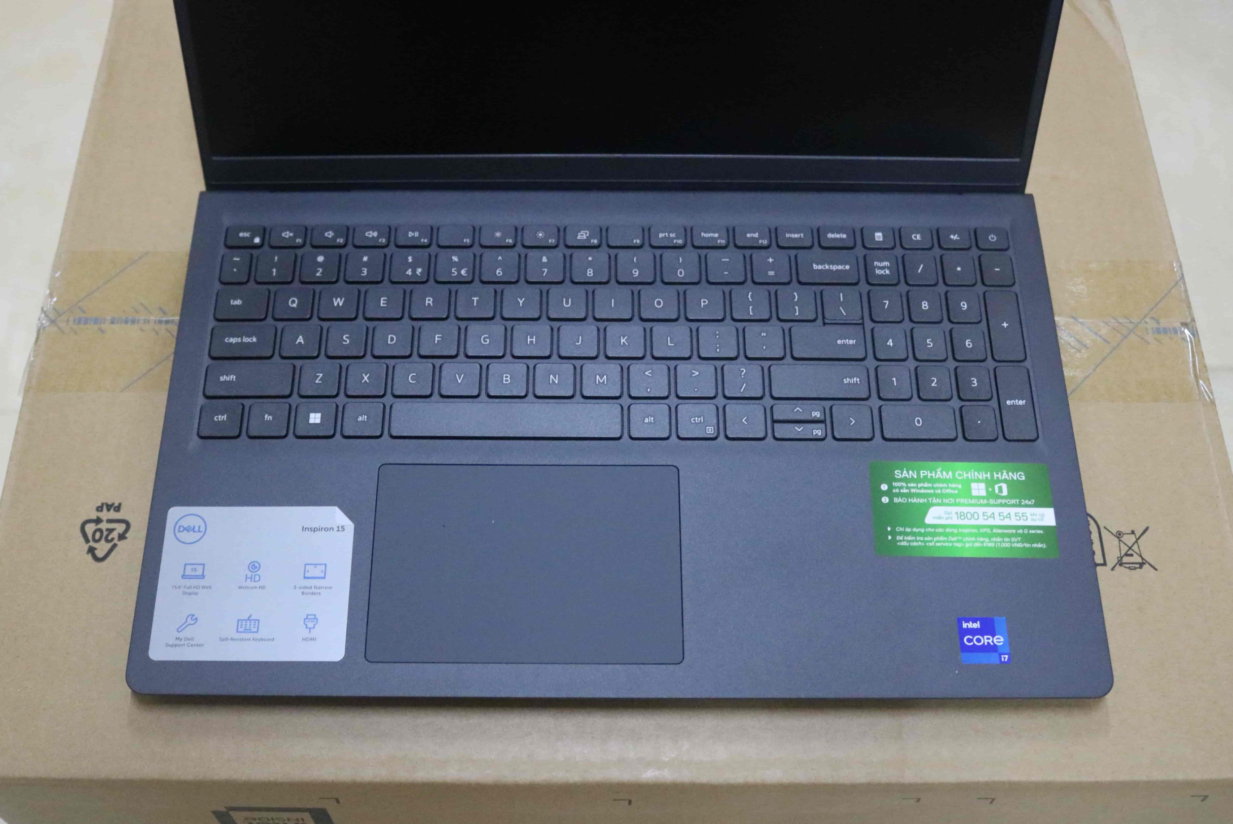 Hình ảnh chi tiết Laptop Dell Inspiron 15 3520 I3-1215U/8GB/ 512GB SSD/15.6INCH FHD/ OFFICEHS21/ WIN 11 HOME/ 71003264 - Ảnh số 2