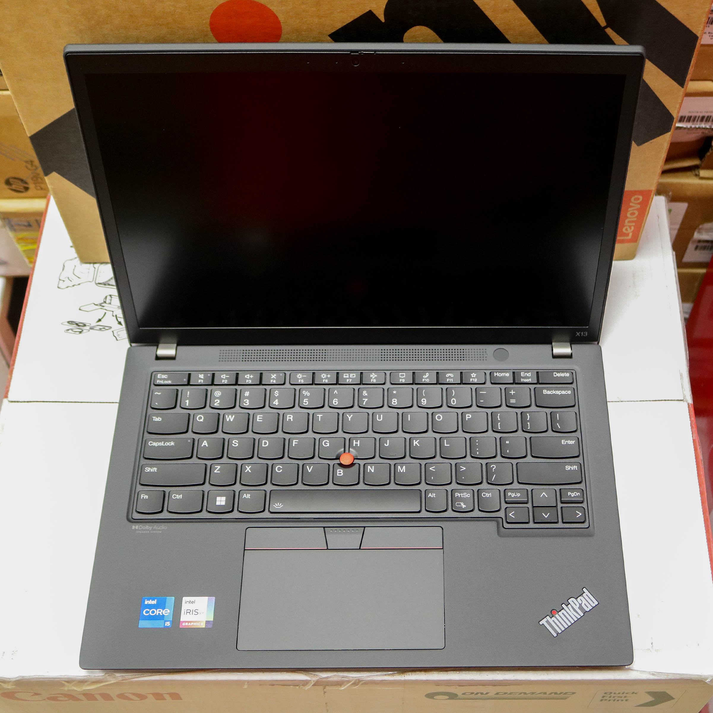 Hình ảnh chi tiết Laptop Lenovo ThinkPad x13 Gen 3 i5-1235U/ 8GB LPDDR5-6400Mhz/ 256GB SSD/ 13.3" WUXGA - 21BQS31S00 - Ảnh số 5