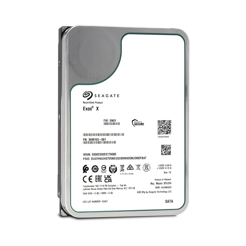 Ổ cứng HDD Seagate Exos 10TB (ST10000NM017B)
