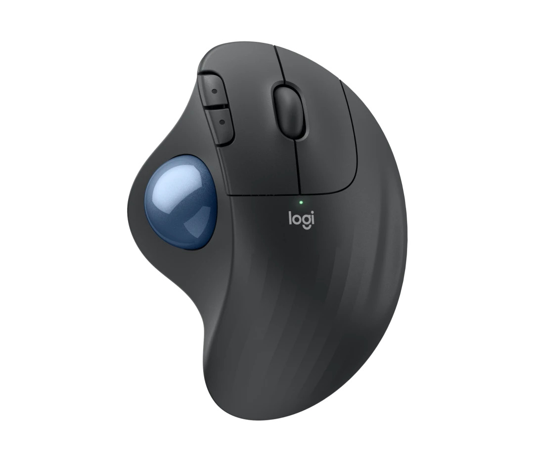 Hình ảnh chi tiết Chuột bi lăn không dây Logitech ERGO M575 - Đen (910-007031) - Ảnh số 1