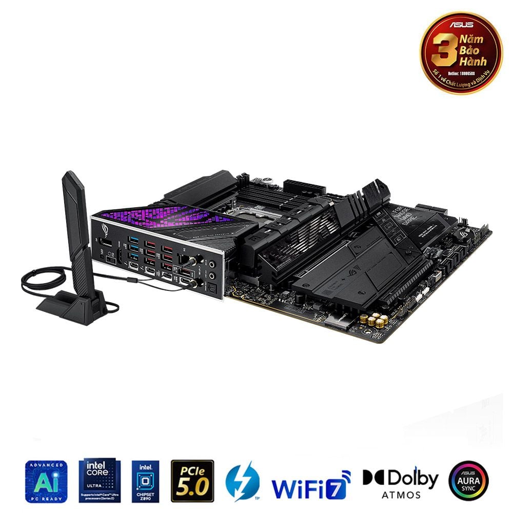 Hình ảnh chi tiết Mainboard Asus ROG STRIX Z890-E GAMING WIFI - Socket LGA1851 - Ảnh số 2