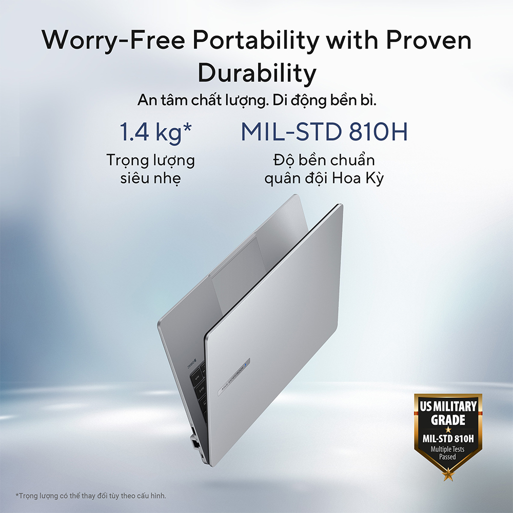 Hình ảnh chi tiết Laptop Asus ExpertBook P1 P1403CVA (i516-63WS) - Ảnh số 6