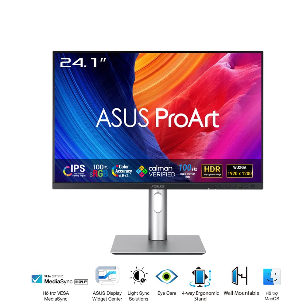 Hình ảnh chi tiết Màn hình đồ họa Asus ProArt PA248QFV 24.1" WUXGA 75Hz - Ảnh số 5