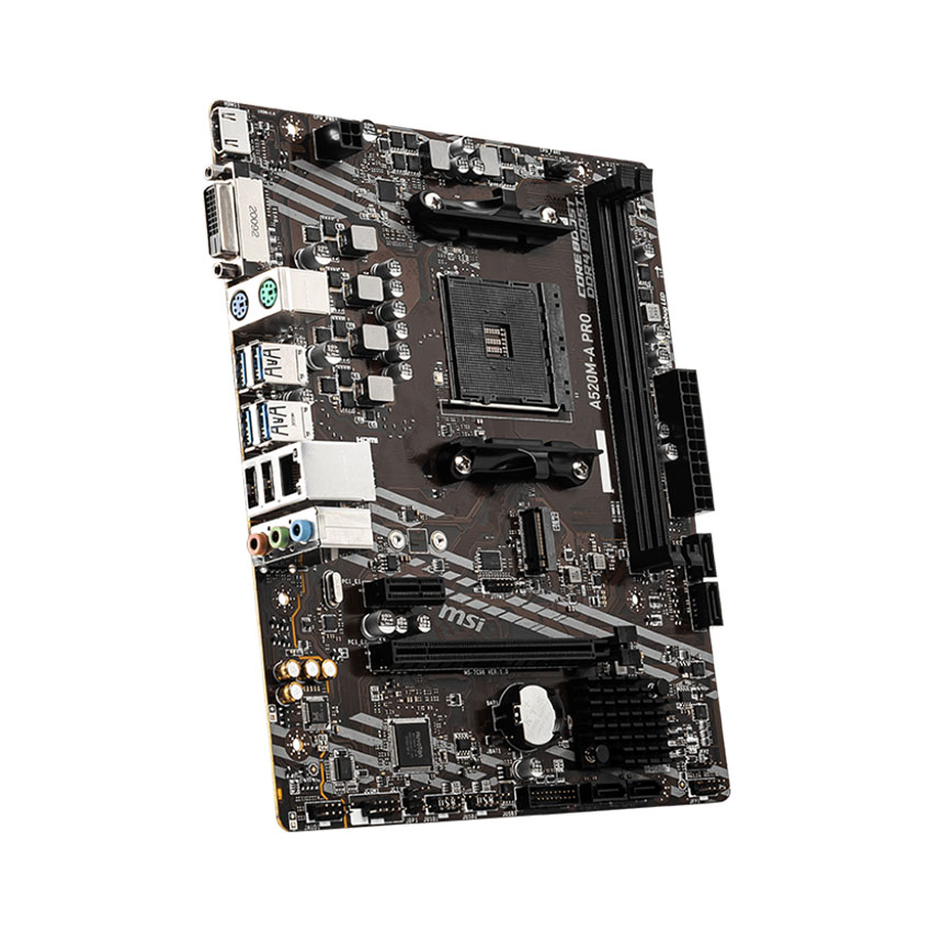 Hình ảnh chi tiết Mainboard MSI A520M-A PRO DDR4 - Socket AM4, A520 - Ảnh số 3