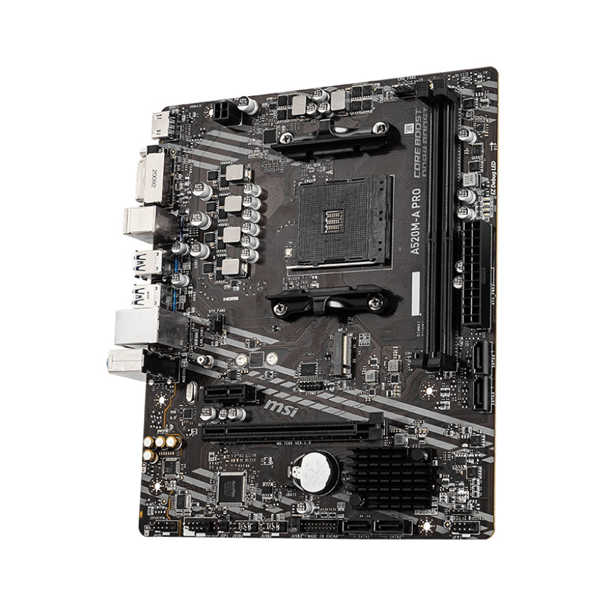 Hình ảnh chi tiết Mainboard MSI A520M-A PRO DDR4 - Socket AM4, A520 - Ảnh số 4