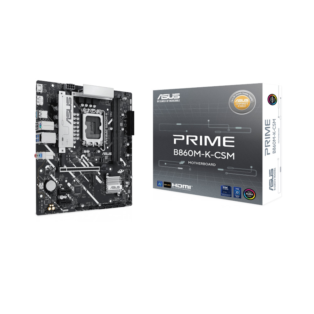 Hình ảnh chi tiết Mainboard Asus PRIME B860M-K CSM DDR5 - Socket LGA1851 - Ảnh số 1