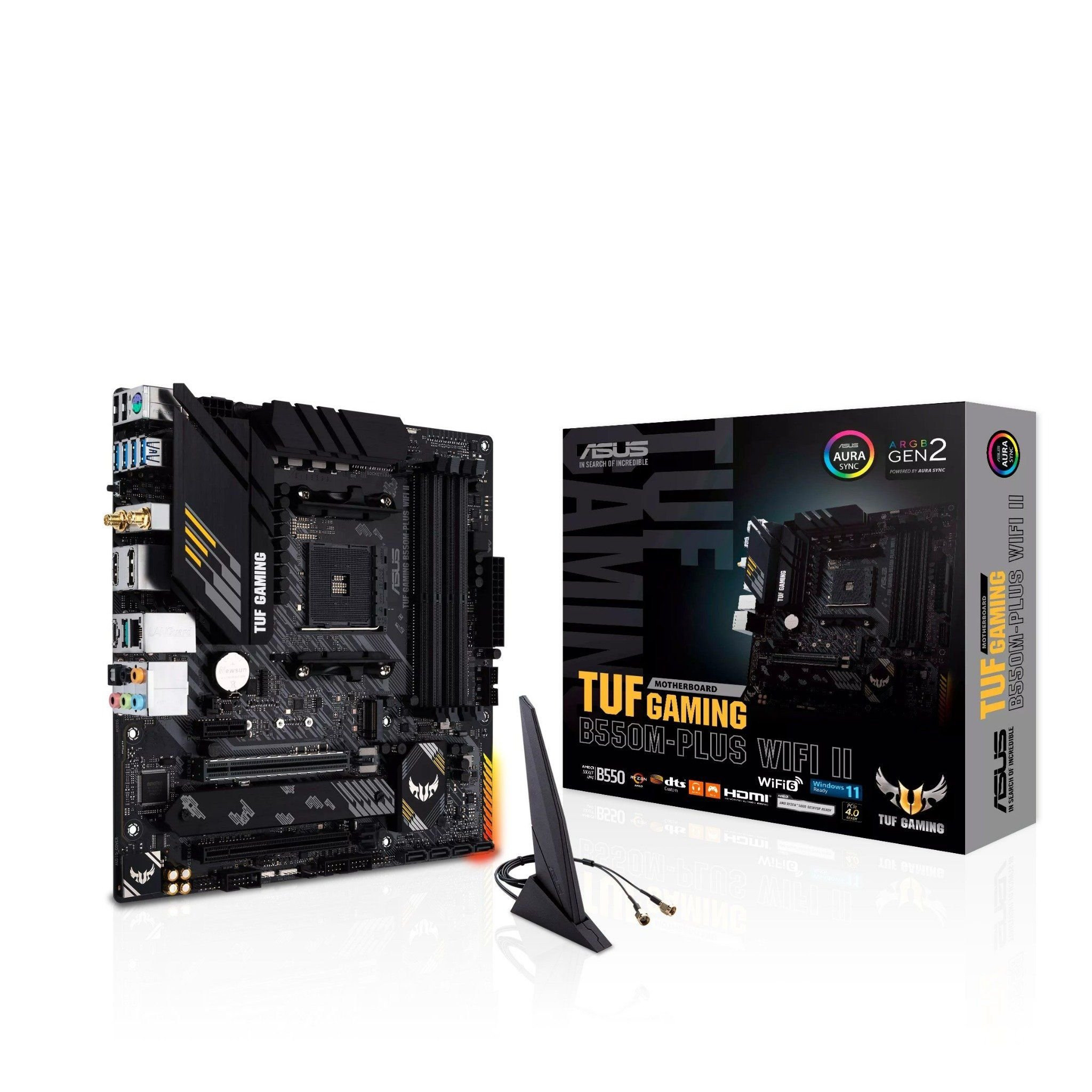 Hình ảnh chi tiết Mainboard Asus TUF GAMING B550M-PLUS DDR4 - Socket AM4, B550 - Ảnh số 1