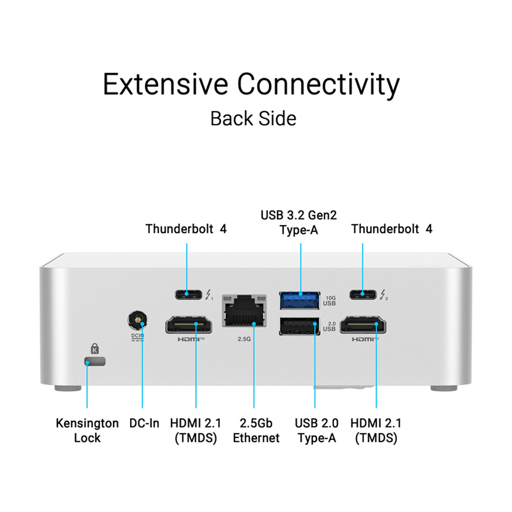 Hình ảnh chi tiết Mini PC Asus NUC 15 (RNUC15CRSU500000I) - Ảnh số 3
