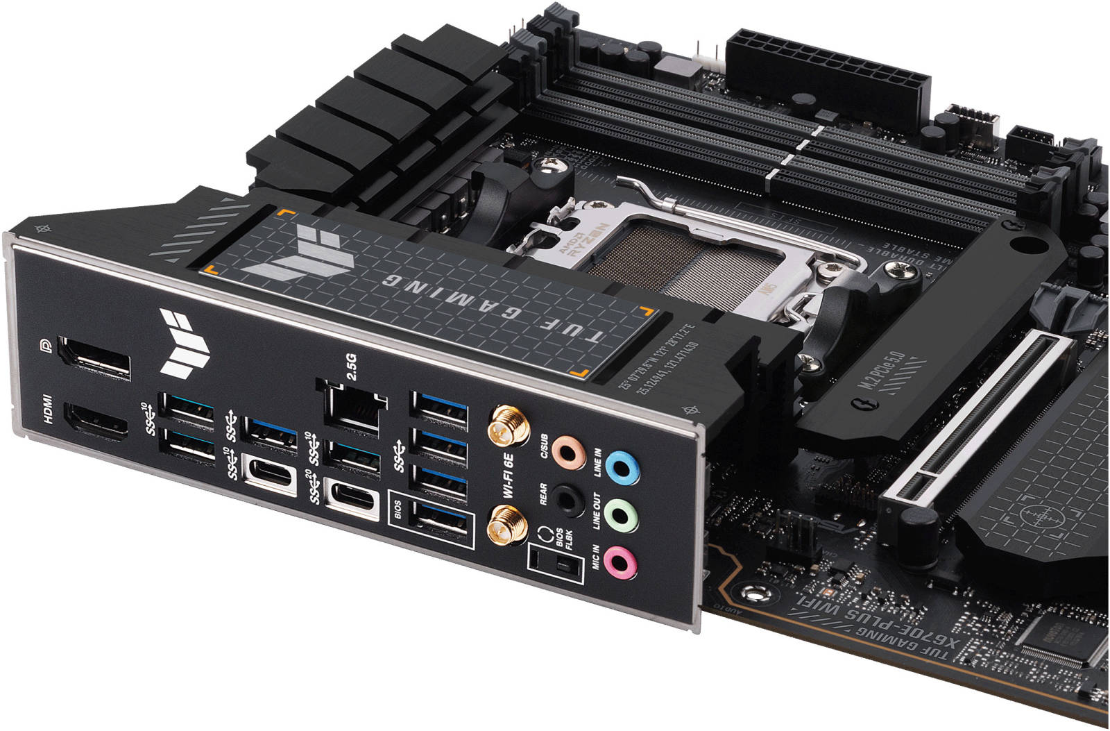 Hình ảnh chi tiết Mainboard Asus TUF GAMING X870-PLUS WIFI - Socket AM5, X870 - Ảnh số 6