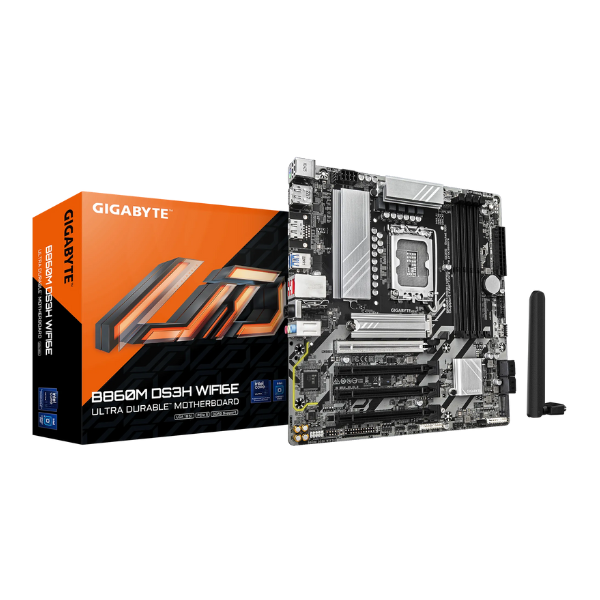 Hình ảnh chi tiết Mainboard Gigabyte B860M DS3H WIFI6E DDR5 - Socket LGA1851 - Ảnh số 1