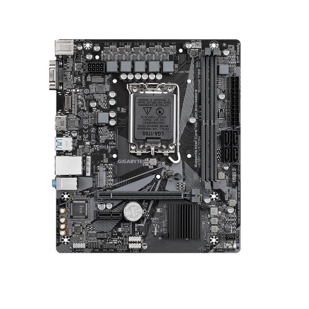 Hình ảnh chi tiết Mainboard Gigabyte H610M H V3 DDR4 - Socket LGA1700, H610 - Ảnh số 4