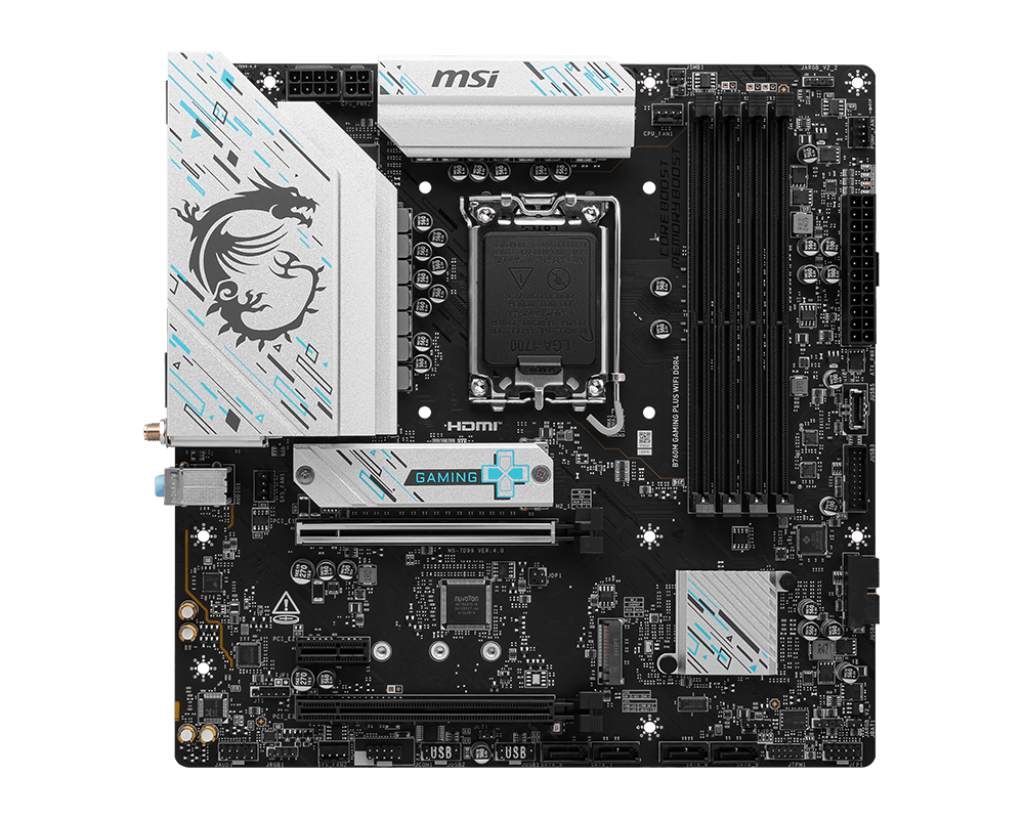 Hình ảnh chi tiết Mainboard MSI B760M GAMING PLUS WIFI DDR5 - Socket LGA1700 - Ảnh số 2