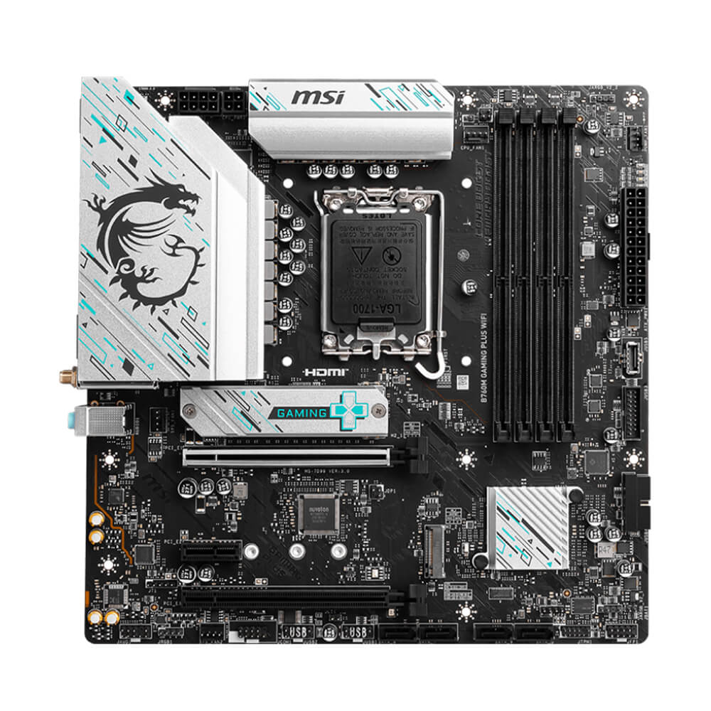 Hình ảnh chi tiết Mainboard MSI B760M GAMING PLUS WIFI DDR5 (Socket LGA1700) - Ảnh số 2