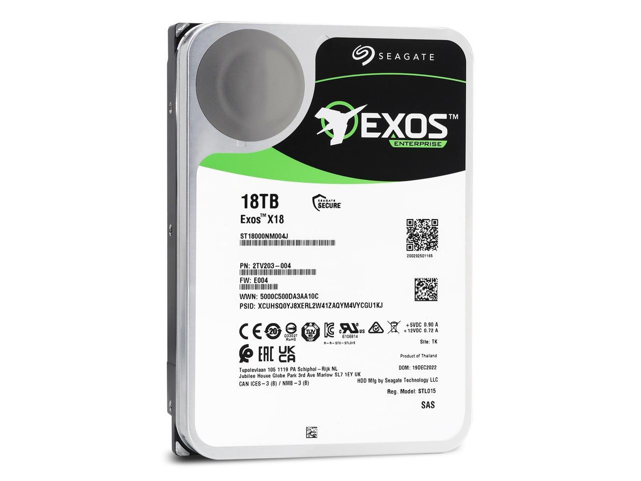 Hình ảnh chi tiết HDD Seagate Exos X18 18TB SATA3 Enterprise - Ảnh số 3