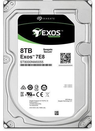 Hình ảnh chi tiết HDD Seagate Exos 7E10 8TB SATA3 Enterprise (ST8000NM017B) - Ảnh số 1