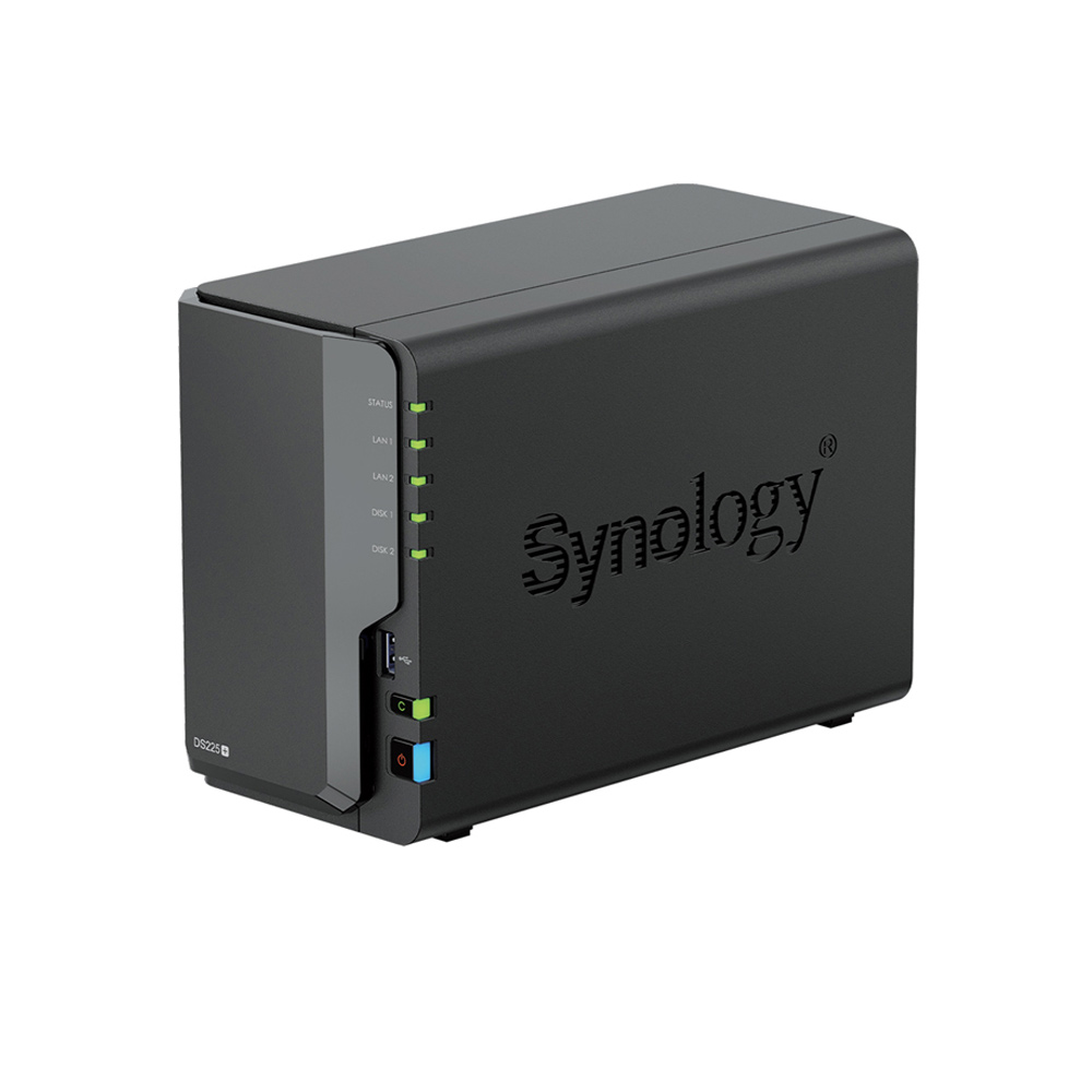 Hình ảnh chi tiết Synology DS225+ - Hộp ổ cứng gắn ngoài LAN/USB 3.2 - Ảnh số 2