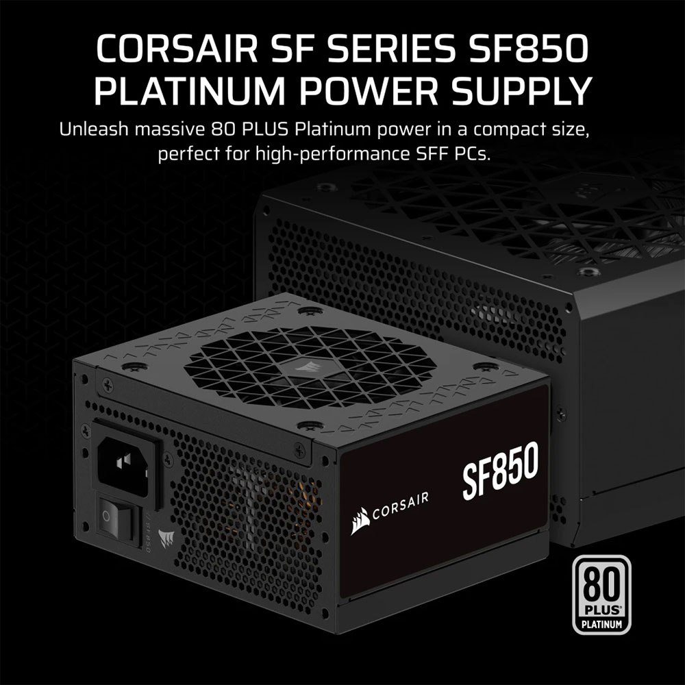 Hình ảnh chi tiết Nguồn Corsair SF850L 850W 80+ Gold (SFX-L, ATX 3.0) - Ảnh số 4