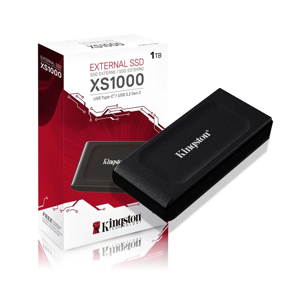 Hình ảnh chi tiết SSD di động Kingston 1TB (SXS1000) - Ảnh số 1