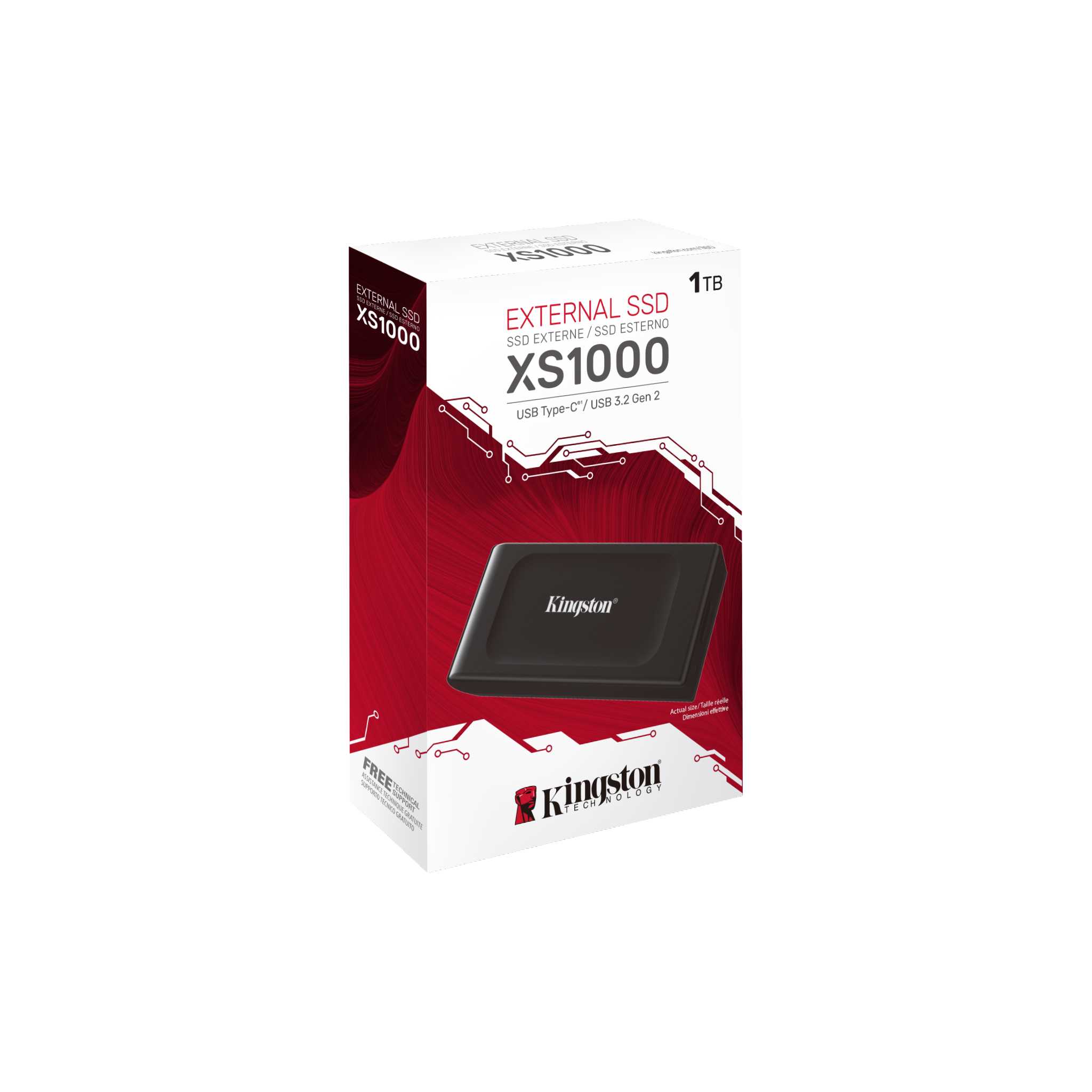 Hình ảnh chi tiết SSD di động Kingston 1TB (SXS1000) - Ảnh số 3