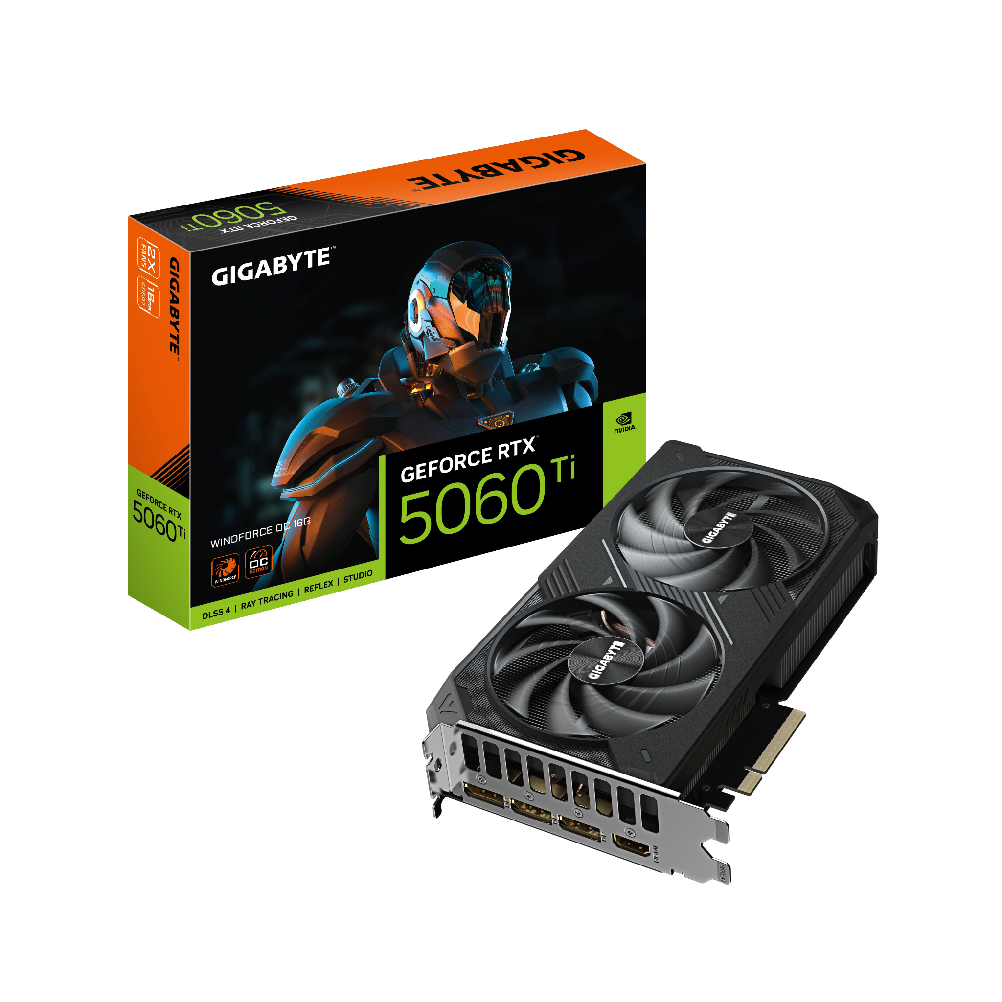 Hình ảnh chi tiết VGA Gigabyte RTX 5060 Ti Windforce MAX OC 16GB GDDR7 - Ảnh số 1