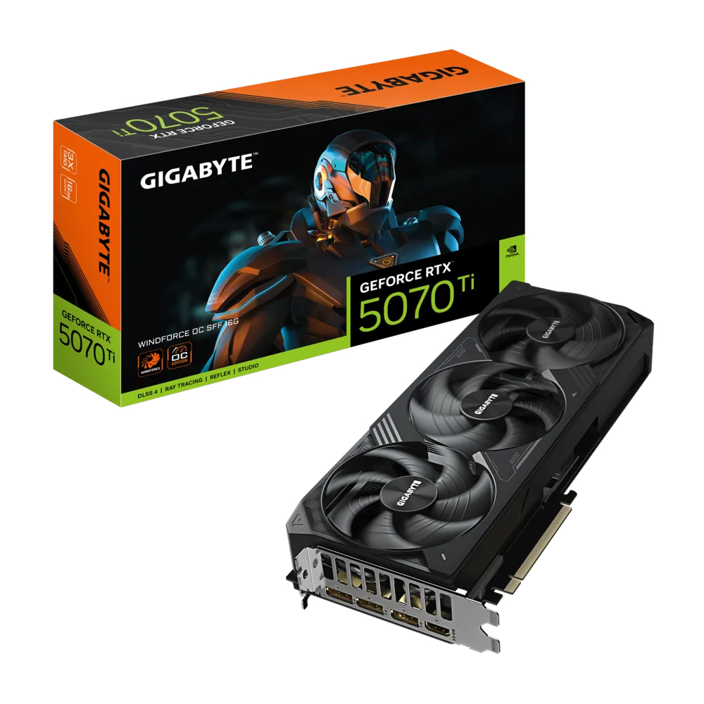 Hình ảnh chi tiết VGA Gigabyte GeForce RTX 5070 Ti EAGLE OC 16GB GDDR7 - Ảnh số 1