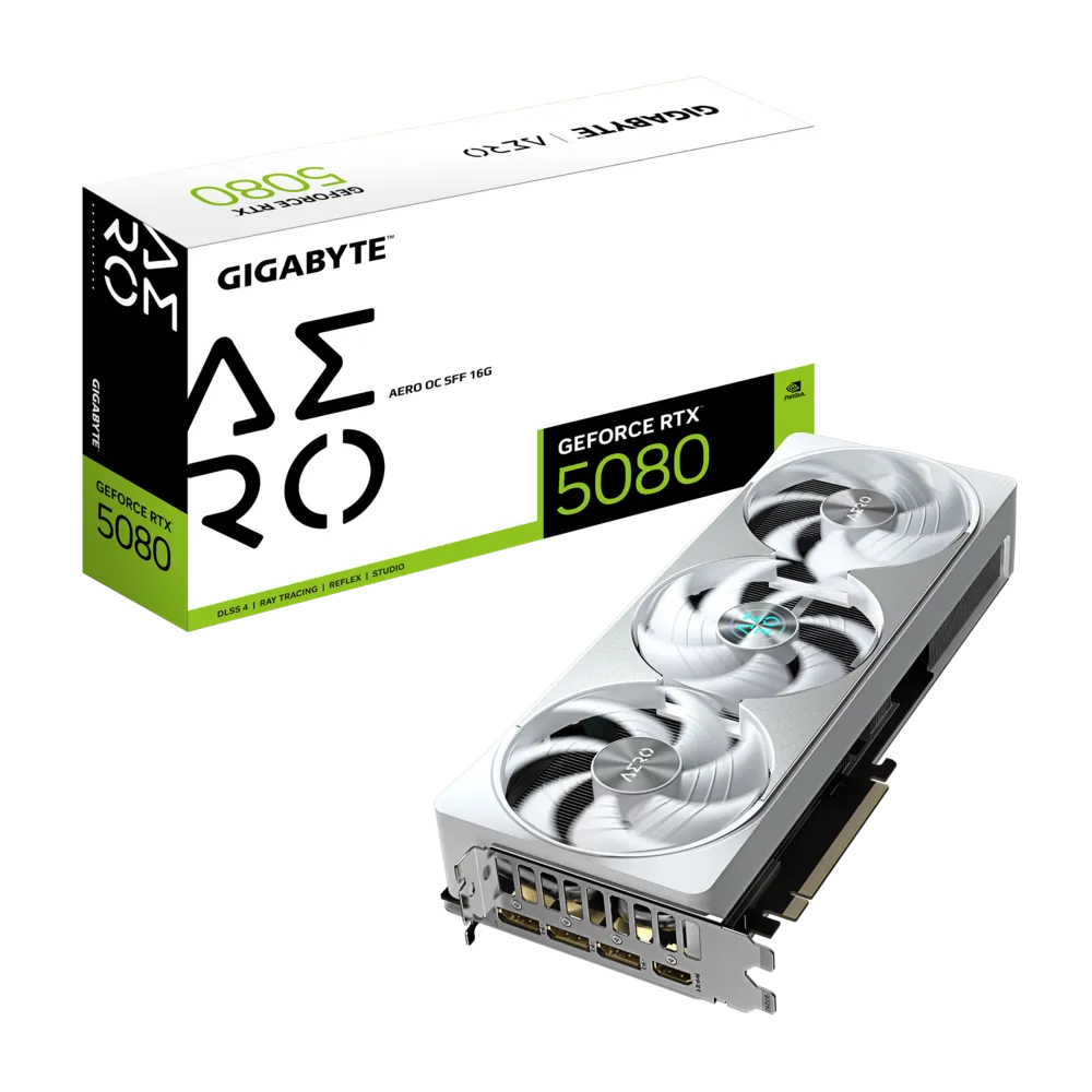 Hình ảnh chi tiết VGA Gigabyte GeForce RTX 5080 AERO OC 16GB GDDR7 - Ảnh số 1
