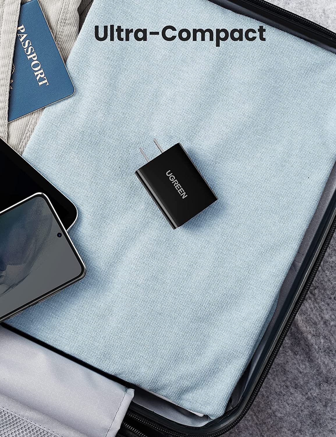 Hình ảnh chi tiết Củ sạc Ugreen (60495) - 1 cổng, QC 3.0, 18W, US - Ảnh số 4