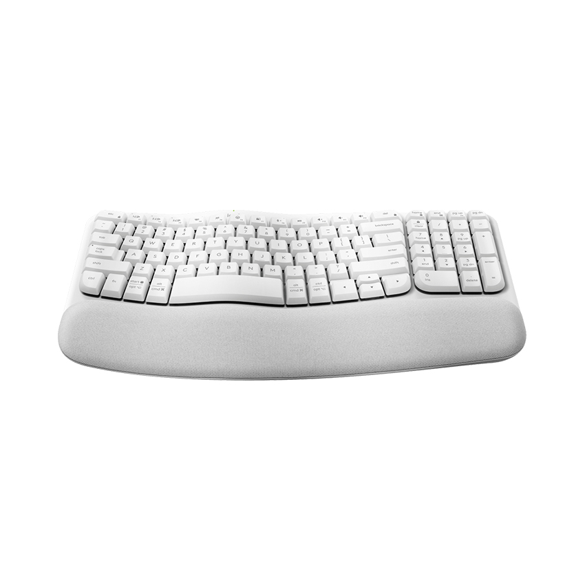 Hình ảnh chi tiết Bàn phím không dây Logitech Wave Keys Ergonomic - Đen (920-012282) - Ảnh số 3