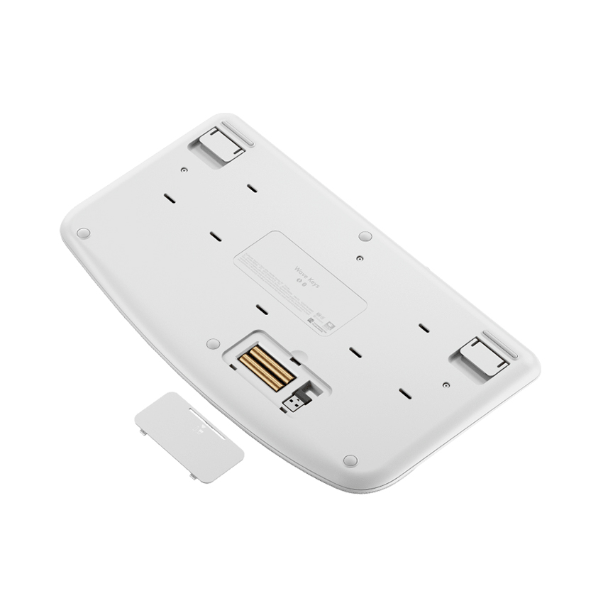 Hình ảnh chi tiết Bàn phím không dây Logitech Wave Keys Ergonomic - Đen (920-012282) - Ảnh số 5