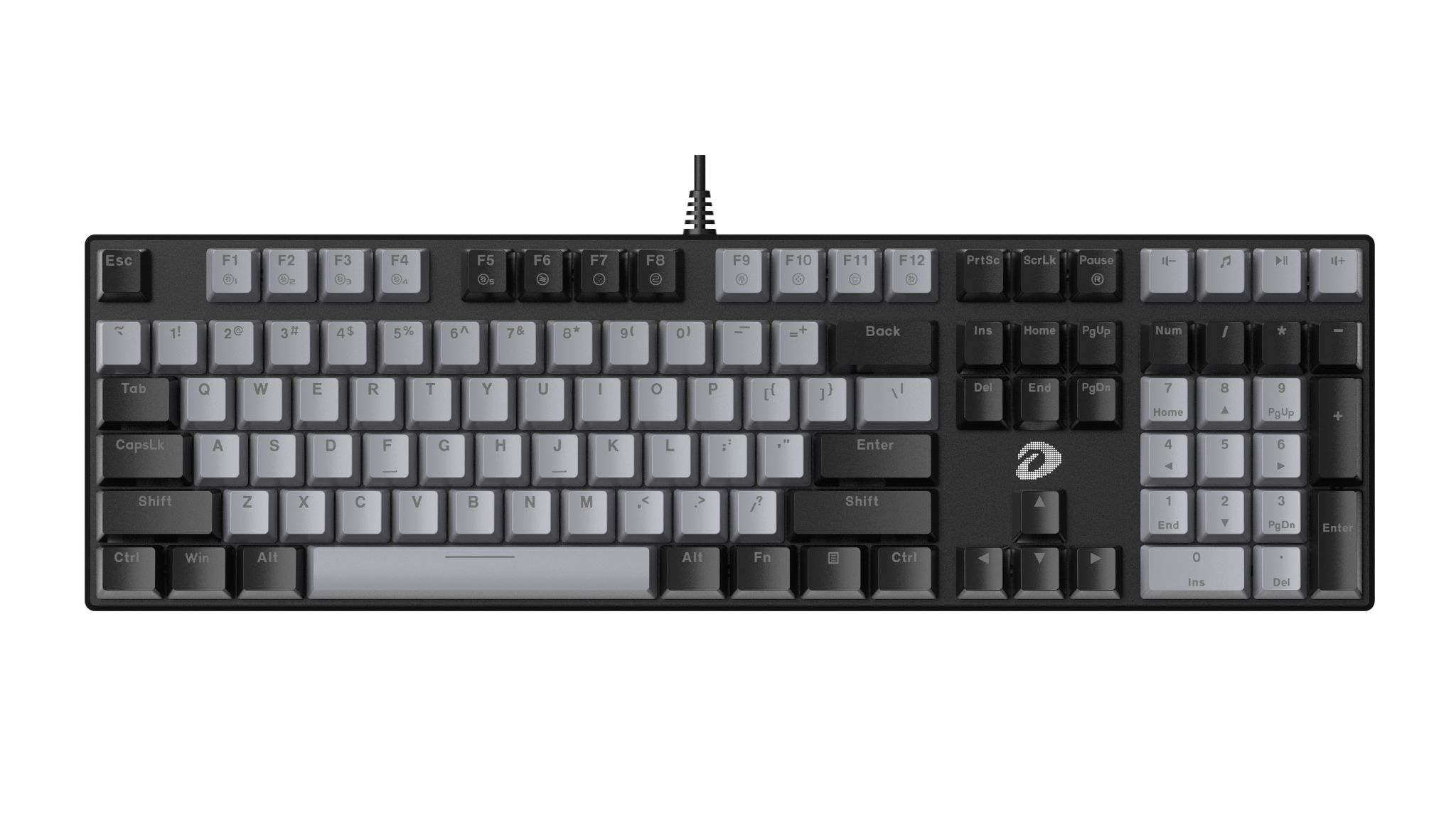 Hình ảnh chi tiết Bàn phím cơ Dareu EK810X - Đen Xám, Blue Switch - Ảnh số 3