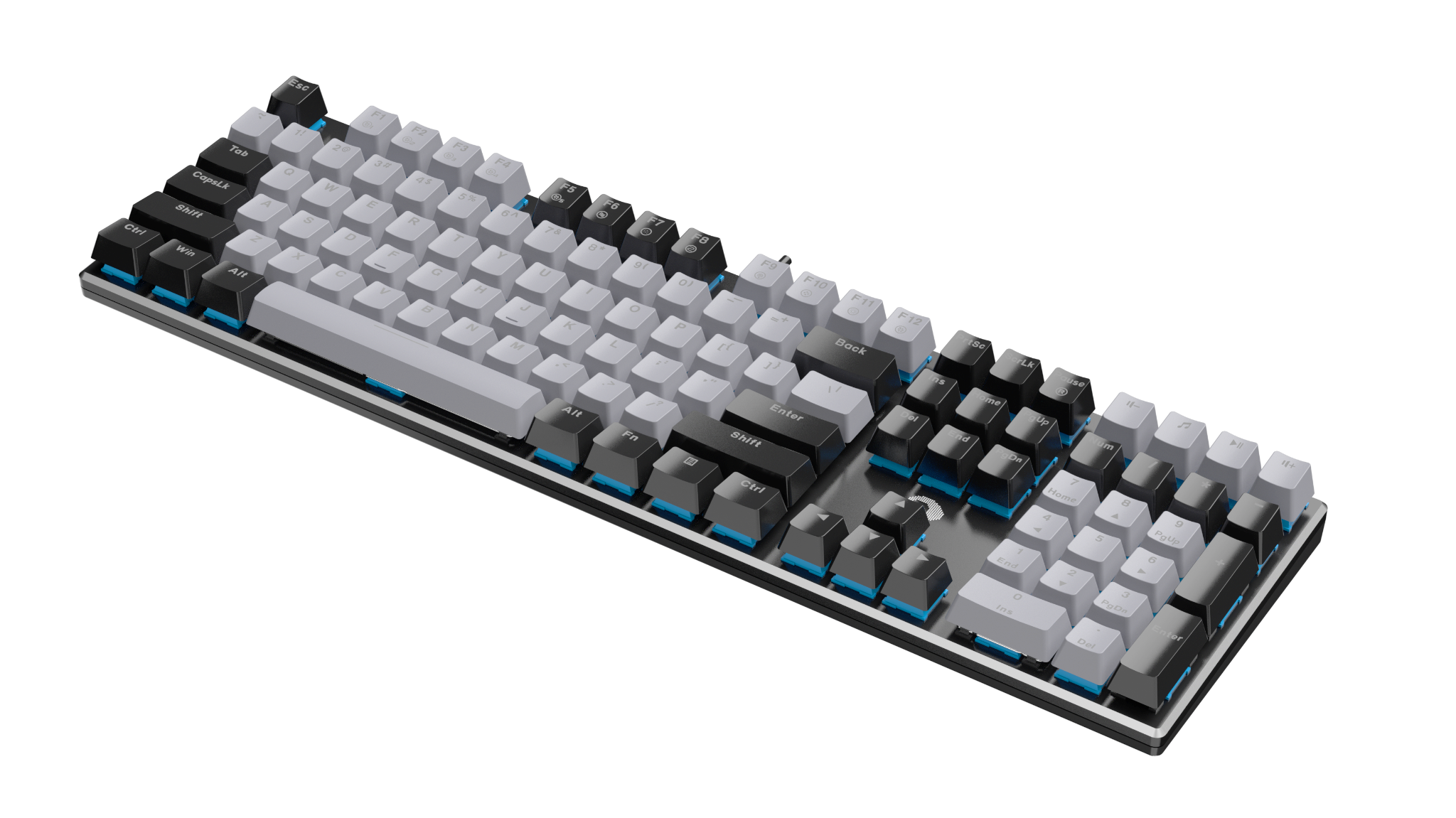 Hình ảnh chi tiết Bàn phím cơ Dareu EK810X - Đen Xám, Blue Switch - Ảnh số 4