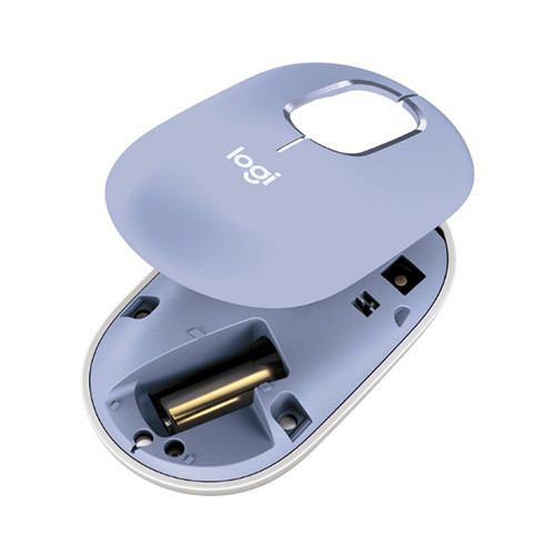 Hình ảnh chi tiết Chuột không dây Logitech POP Mouse - Tím (910-007403) - Ảnh số 5