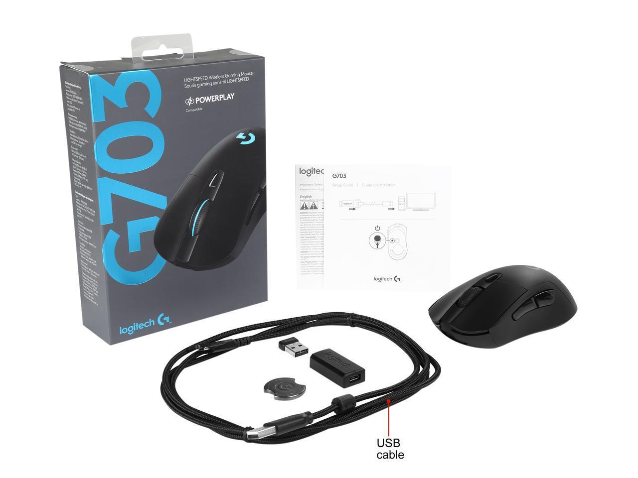 Hình ảnh chi tiết Chuột gaming không dây Logitech G703 Lightspeed - Ảnh số 4