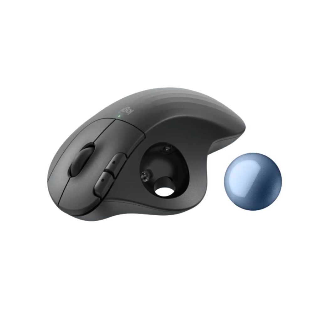 Hình ảnh chi tiết Chuột bi lăn không dây Logitech ERGO M575 - Đen (910-007031) - Ảnh số 4