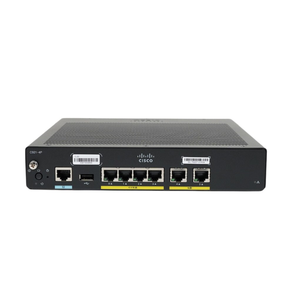Hình ảnh chi tiết Router có dây Cisco C921-4P - 4 cổng GE LAN - Ảnh số 1