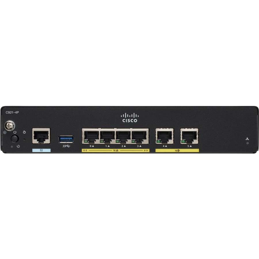 Hình ảnh chi tiết Router có dây Cisco C921-4P - 4 cổng GE LAN - Ảnh số 2