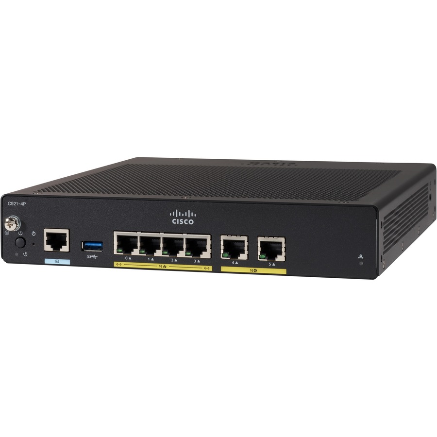 Hình ảnh chi tiết Router có dây Cisco C921-4P - 4 cổng GE LAN - Ảnh số 3