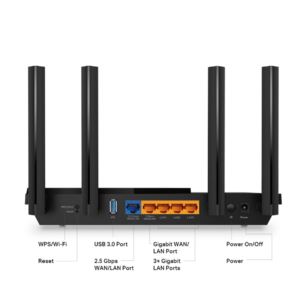 Hình ảnh chi tiết Router Wifi 6 TP-Link Archer AX55 Pro - AX3000, 2.5G Port - Ảnh số 3