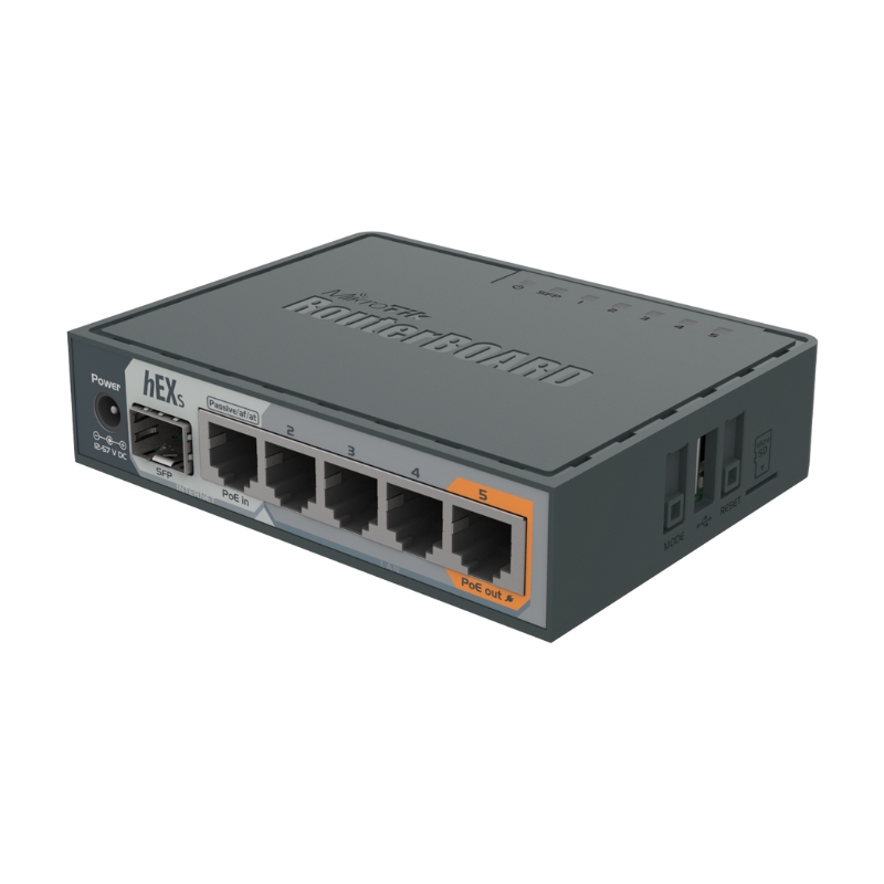 Hình ảnh chi tiết Router có dây MikroTik hEX S (RB760iGS) - 5 cổng GE, SFP - Ảnh số 4