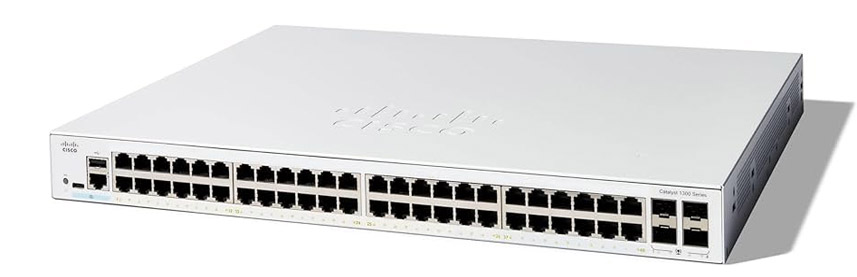 Hình ảnh chi tiết Switch Cisco Catalyst 1300-48T-4G - 48 cổng Gigabit, Managed - Ảnh số 1