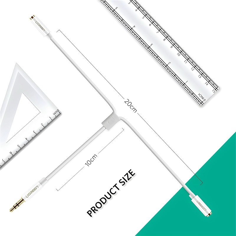 Hình ảnh chi tiết Cáp Audio 3.5mm ra 2 đầu 3.5mm Ugreen (10789) - Ảnh số 5