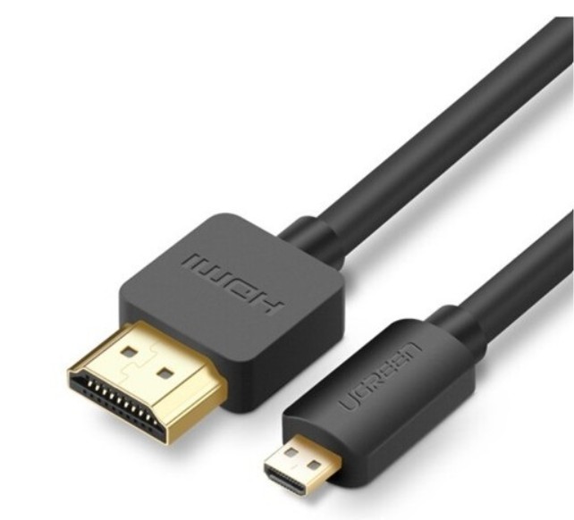 Hình ảnh chi tiết Cáp Micro HDMI sang HDMI Ugreen 1.5m (30102) - Ảnh số 1