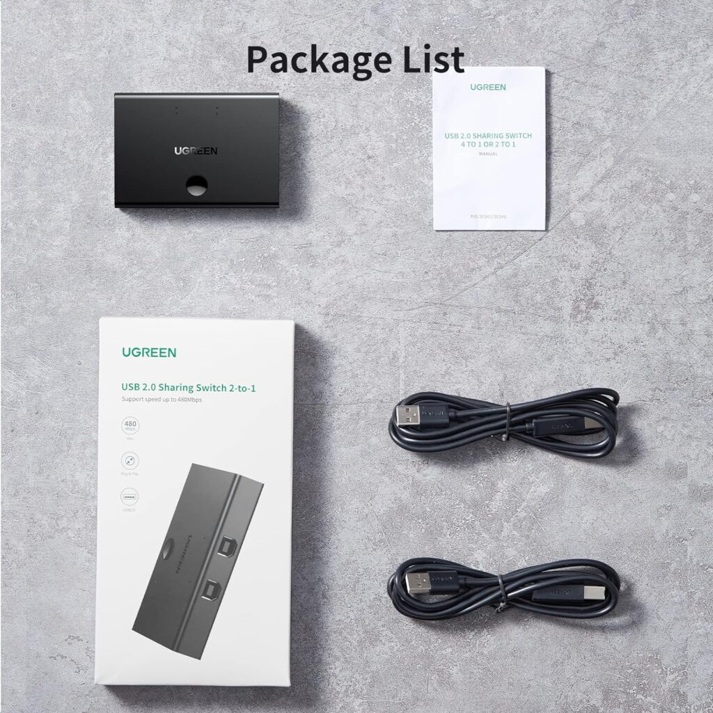 Hình ảnh chi tiết Hub chia sẻ dữ liệu Ugreen (30345) - Ảnh số 2
